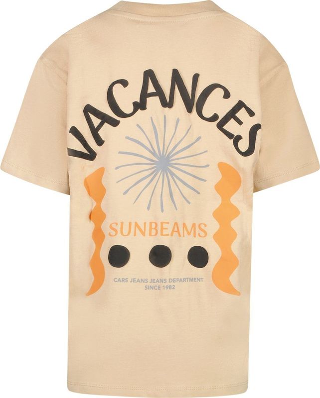 Cars - T-Shirt - Zand - Katoen