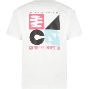 Cars - Molano - T-shirt - Wit - Regular Fit - Korte Mouwen