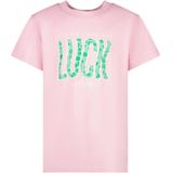 Cars - LYNN - T-shirt - Lichtroze/Wit/Groen - 100% Katoen