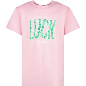 Cars - LYNN - T-shirt - Lichtroze/Wit/Groen - 100% Katoen