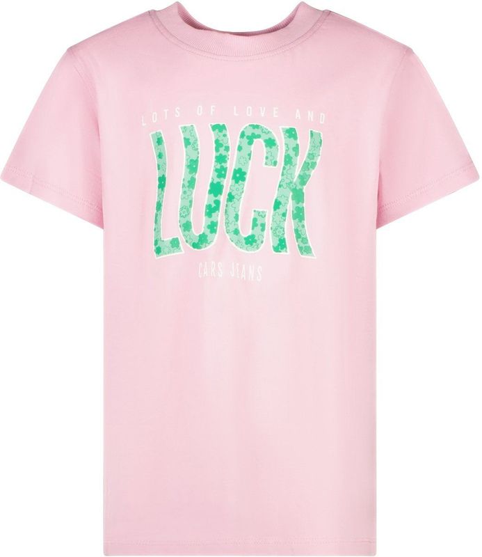 Cars - LYNN - T-shirt - Lichtroze/Wit/Groen - 100% Katoen