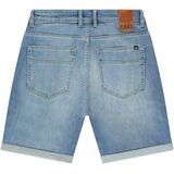 CARS - VALCO Short - Jeans - Stone Blue - Regular Fit - Ritssluiting