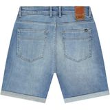 CARS - VALCO Short - Jeans - Stone Blue - Regular Fit - Ritssluiting