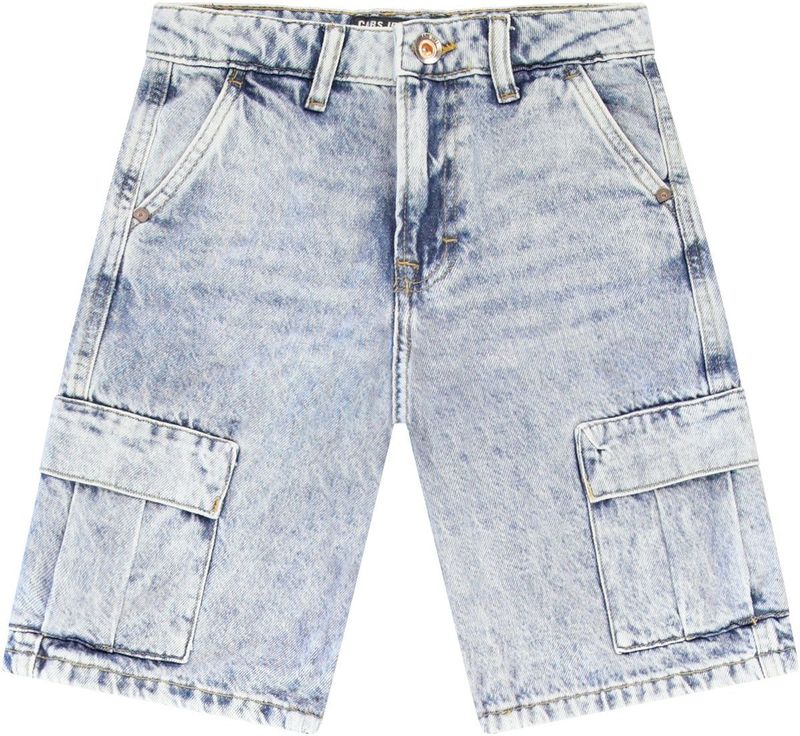 Cars - Regular Denim Short - Lichtblauw - Katoen