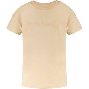 Little Cars - T-shirt - Beige - Katoen met Elastaan
