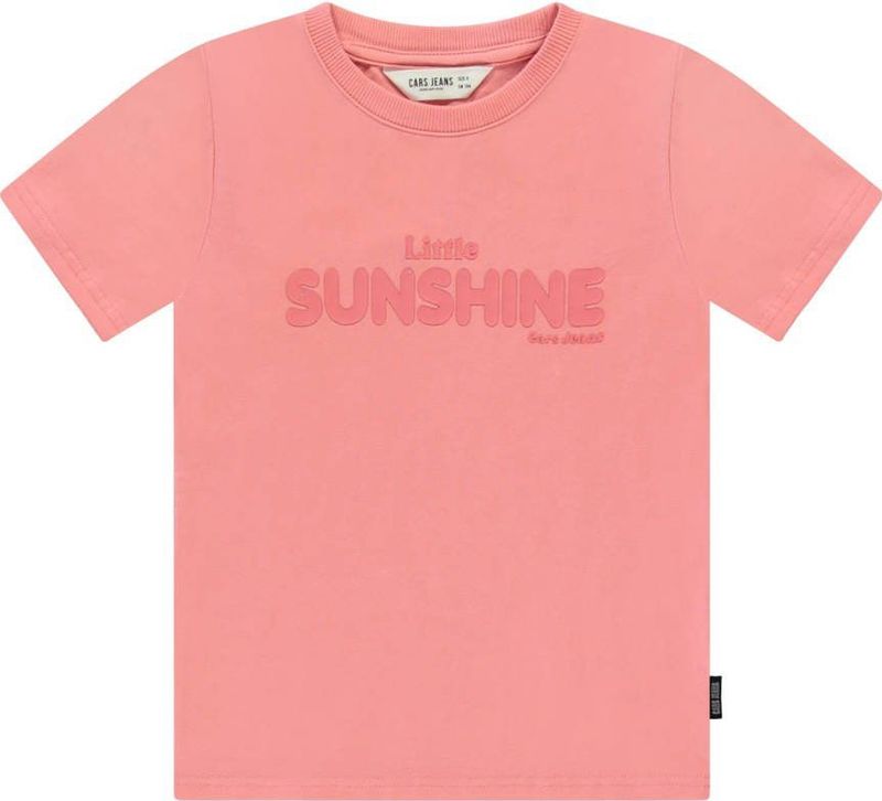 Little Cars - T-shirt - Roze