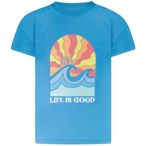 Little Cars - T-shirt - Blauw - Katoen en Elastaan