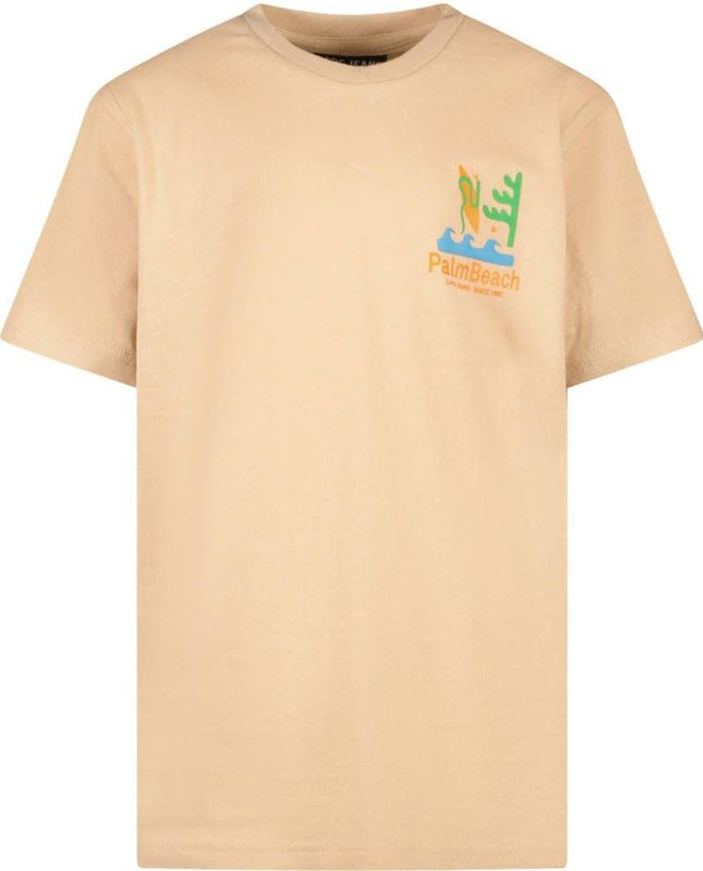 Cars - T-shirt - Zandkleur - Katoen - Ronde Hals, Korte Mouwen