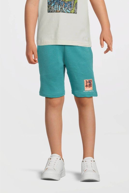 Cars - Sweatshort - Petrol Groen - 100% Katoen