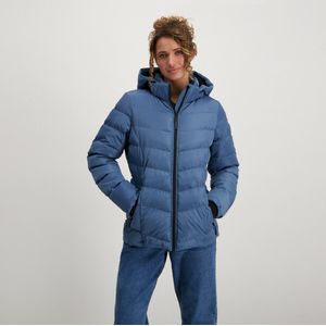 Cars Jeans - Cassy - Gewatteerde Jas - Grijs Blauw