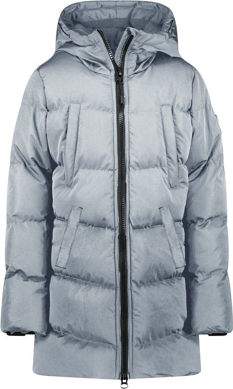 Cars - Gewatteerde Jas - Lichtgrijs - Voor Meisjes - Met Afneembare Capuchon