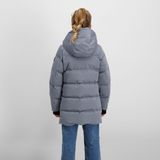 Cars - Gewatteerde Jas - Lichtgrijs - Voor Meisjes - Met Afneembare Capuchon