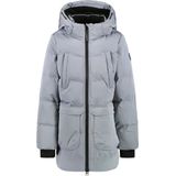 Cars - Gewatteerde Jas - Lichtgrijs - Voor Meisjes - Met Afneembare Capuchon