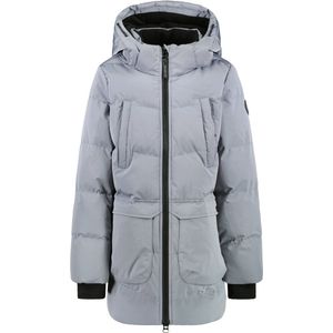 Cars - Gewatteerde Jas - Lichtgrijs - Voor Meisjes - Met Afneembare Capuchon