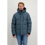 WICKAM - Polyester - Grijs Blauw - Winterjas