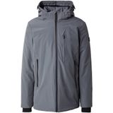 HARWICK - Polyester - Mid Grey - Winterjas