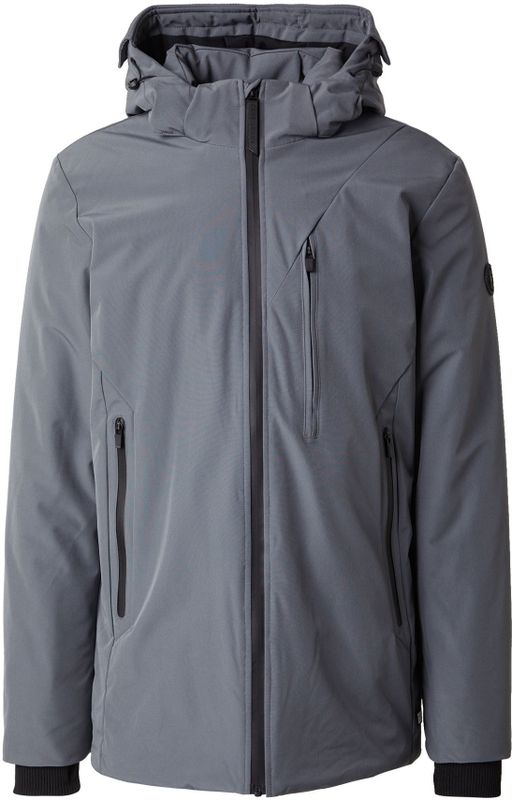 HARWICK - Polyester - Mid Grey - Winterjas