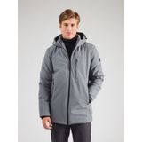 HARWICK - Polyester - Mid Grey - Winterjas