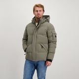 MAYSAY - Nylon Poly - Driekwart Jas - Taupe