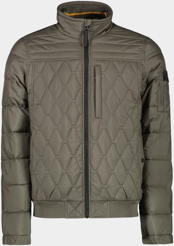 Cars - Quilted Jacket - Olijfgroen - Gewatteerde Jas