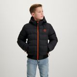 Cars - Gewatteerde Jas - Zwart - Met Capuchon - Voor Koude Dagen