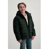 Cars - Gewatteerde Jas - Donkergroen - Waterafstotend - Met Capuchon