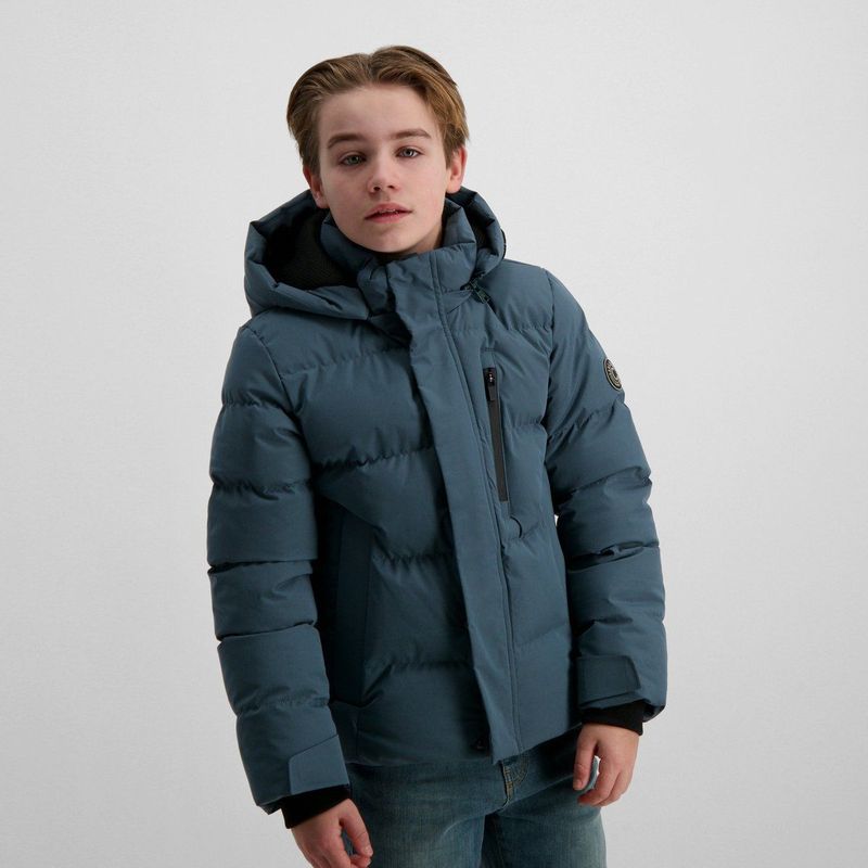 B.Bocelli - Bamboe Boxershort - Heren - Navy Grey - Maat M