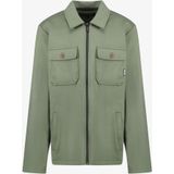 Cars - Overhemd - Olijfgroen - Lange Mouwen - Klassieke Kraag