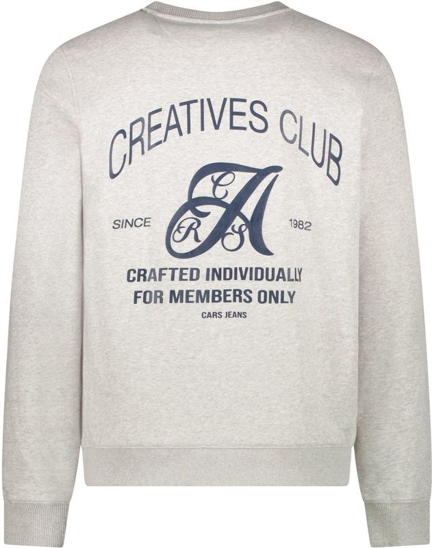 Cars - Sweater - Grijs - Met Backprint