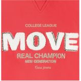 Little Cars - Sweater - Rood - Lange Mouwen - Ronde Hals