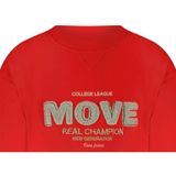 Little Cars - Sweater - Rood - Lange Mouwen - Ronde Hals