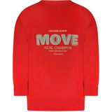 Little Cars - Sweater - Rood - Lange Mouwen - Ronde Hals