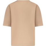 Little Cars - T-shirt - Beige - Korte Mouwen - Ronde Hals