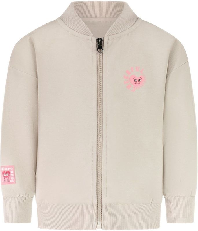 Little Cars - Bomber Jasje - Beige/Roze