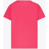 Little Cars - T-shirt - Fuchsia - Katoen met Elastaan - Korte Mouwen