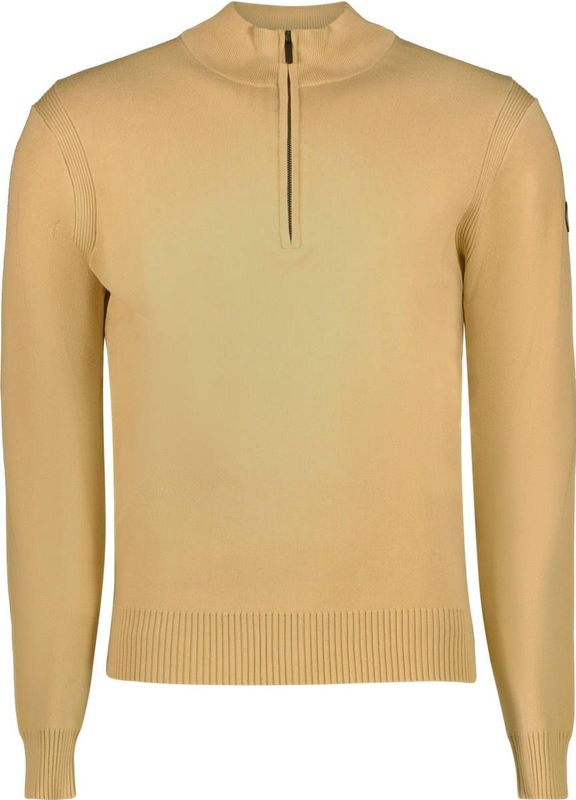 Cars - Gebreide Trui - Halve Rits - Opstaande Kraag - Lange Mouwen