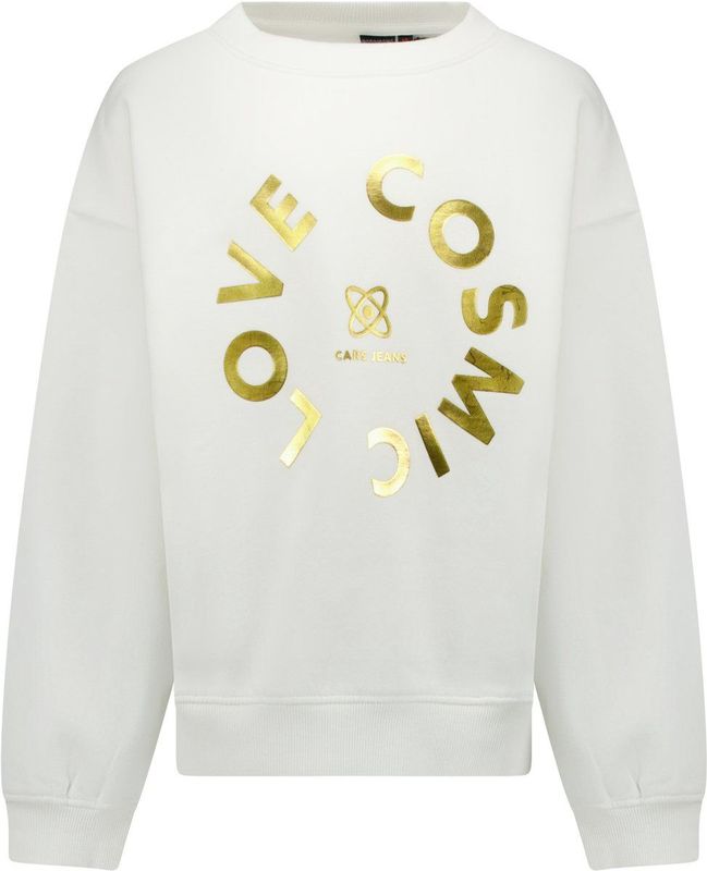 Cars - LIMAE SW - Sweater - Wit - Lange Mouwen - Ronde Hals