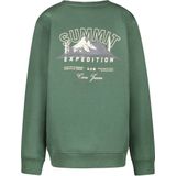 Cars - Kids Taray - Sweater - Groen - Ronde Hals - Lange Mouwen