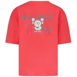 Little Cars - T-shirt - Rood - Korte Mouwen - Backprint
