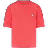 Little Cars - T-shirt - Rood - Korte Mouwen - Backprint