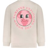 Little Cars - Sweater - Beige - Met Backprint