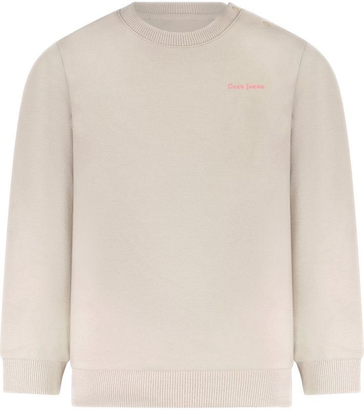 Little Cars - Sweater - Beige - Met Backprint