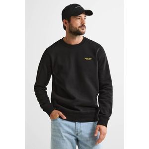 Cars - Kyton - Sweater - Zwart - Regular Fit - Lange Mouwen