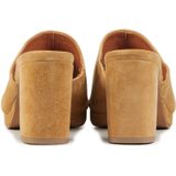 Bibi Lou, Cognac Suède Slippers Bruin, Dames, Maat:38 EU