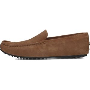 Stefano Lauran - Heren Bio Slip-On Mocassins - Bruin - Suède