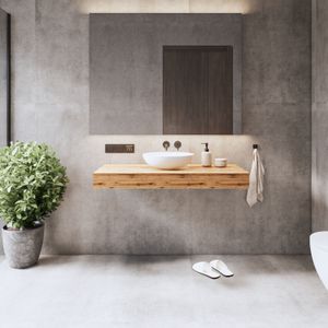 Wandhouder Plankhouder Set Van 2 500 X 150 Mm Zwart Staal Ml Design