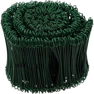 3000 drilbinders - Snelstropper - 100mm Groen + 1x Snelstropper PRO Handtrekker - Binddraad - SPERO