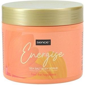 Sence Of Wellness Energise Sea Salt Body Scrub Feel The Happiness 500gr