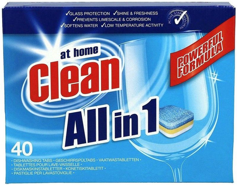 At Home Vaatwastabletten All-in-1 40 stuks