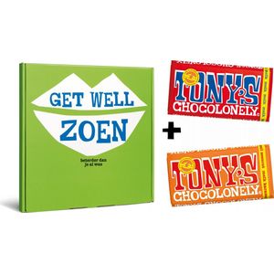 Chocolade Tonys Chocolonely kadodoos sterkte 2 repen x 180 gram